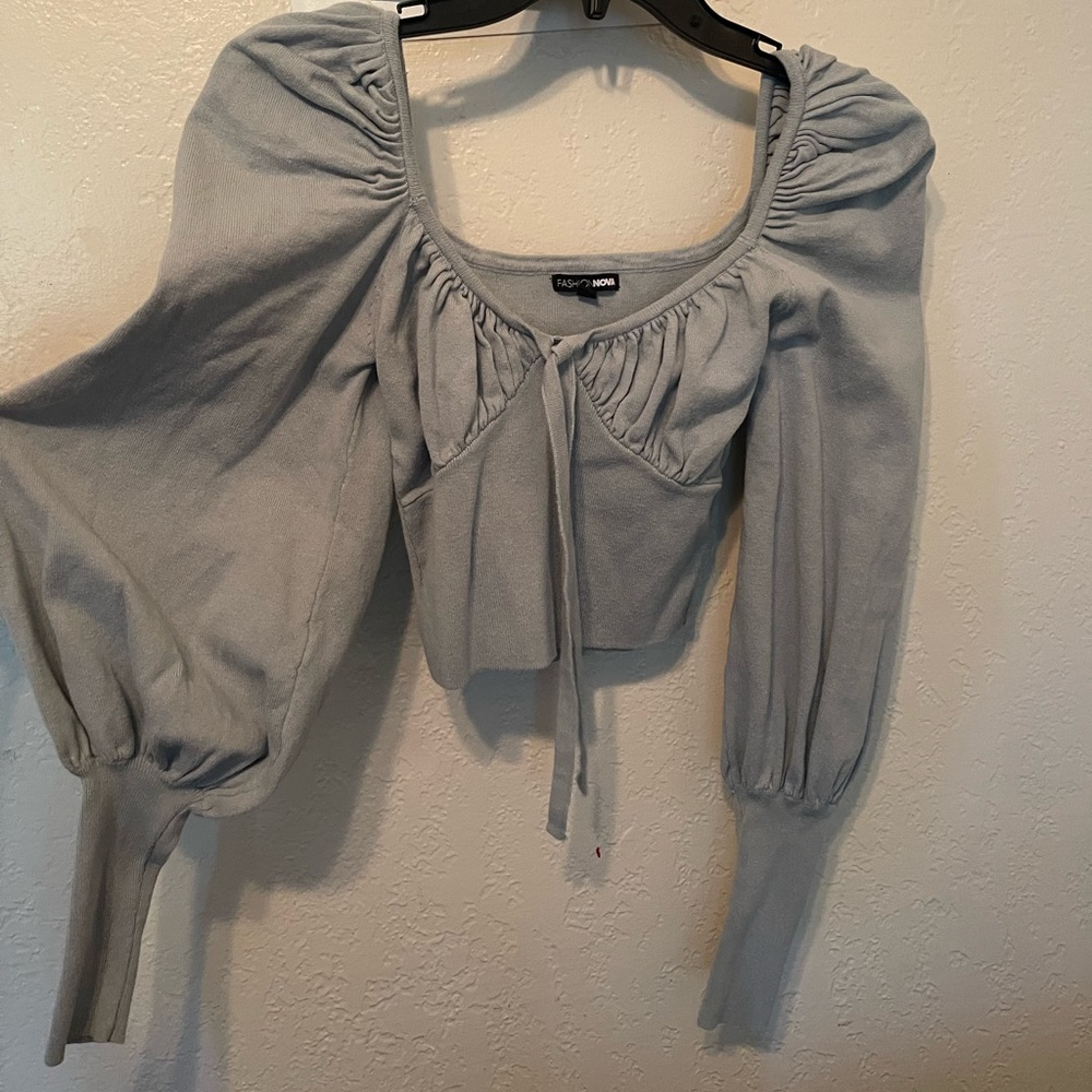 Fashion top long sleeve